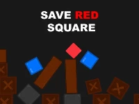 Save red square