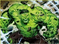 Hulk superhero jigsaw puzzle