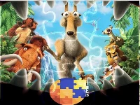 Ice age jigsaw puzzle