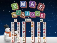 Xmas mahjong tiles