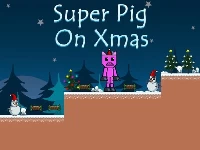 Super pig on xmas