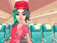 Stewardess beauty salon