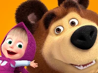 Masha and the bear: meadows