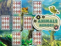 Animals cards memory