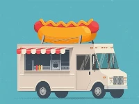 Food trucks jigsaw