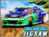 Cars drifting jigsaw