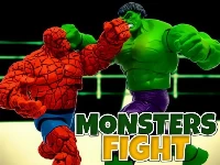 Monsters fight