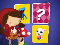 Little red riding hood memory card match