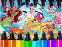 Winx match 3 game