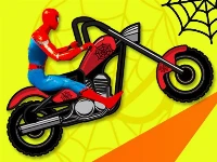 Spiderman motorbike