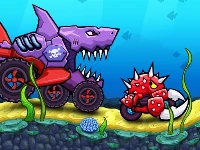 Car eats car: underwater adventure