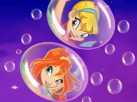 Draw winx bubble path