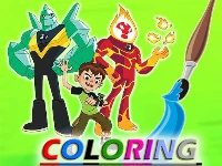 Ben 10 coloring