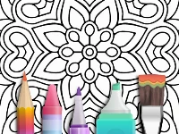 Mandala coloring book - casual