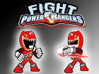 Power rangers fight