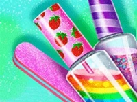 Candy nail art fashion salon