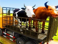 Animal transport truck driving game 3d