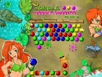 Jungle bubble shooter mania