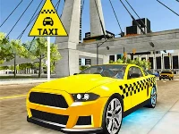 Taxi driving city simulator 3d