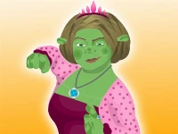 Princess fiona dressup