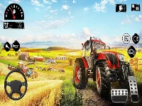 Offroad tractor farmer simulator 2022: cargo drive