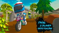 Trial 2 player moto racing