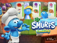 The smurfs cooking