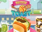 Yummy toast - cooking game