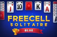 Freecell solitaire blue