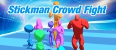 Stickmen crowd fight