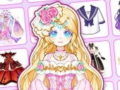 Anime princess dress up games