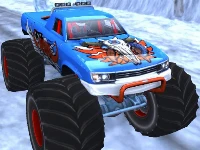 Winter monster truck