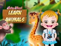 Baby hazel learn animals