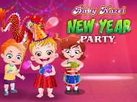 Baby hazel new year party