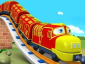 Racing train 3d game