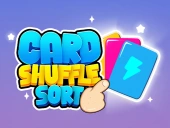 Card shuffle sort