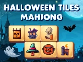 Halloween tiles mahjong