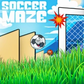 Soccer maze