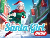 Santa girl dash