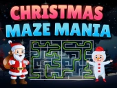 Christmas maze mania