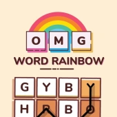 Omg word rainbow