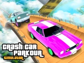 Crash car parkour simulator