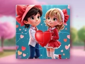 Valentine couple jigsaw puzzle