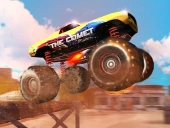 Monster truck stunt racer