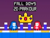 Fall boys 2d parkour