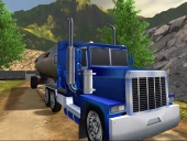 Oil tank truck driving sim