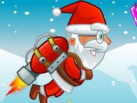 Flying santa gifts