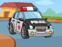 Police cars jigsaw