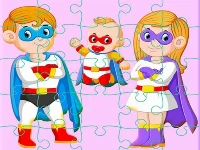 Super hero family jigsaw