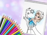 Amazing princess coloring book